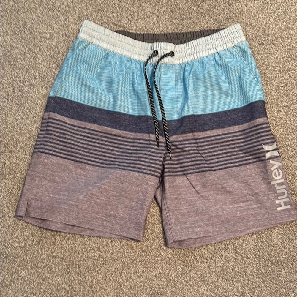 Hurley Multicolor Striped Boardshorts